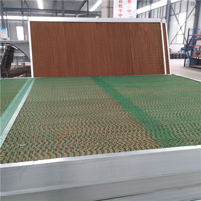 Khung thép mạ kẽm Gia cầm Trang trại Hệ thống kiểm soát khí hậu 7mm / 5mm Sáo cao